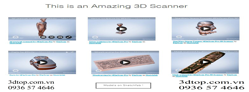 Bán máy Scan 3D