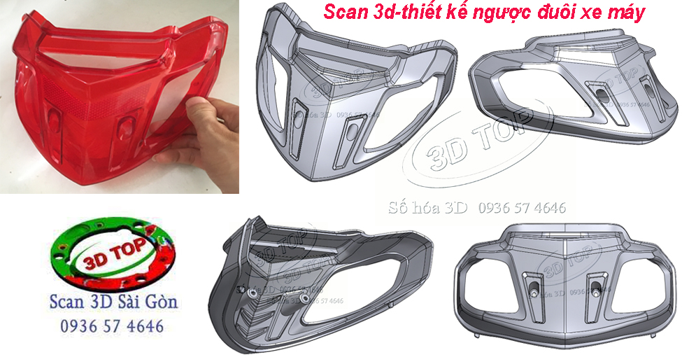 Scan 3d - Thiết kế ngược đồ chơi xe